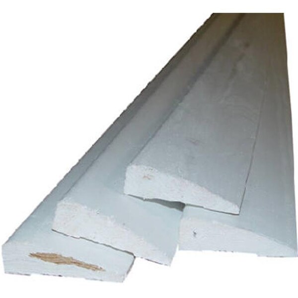 Alexandria Moulding 0W327-93084C1 7 ft. Casing Moulding Finger Joint Primed Ponderosa Pine; Pack Of 4
